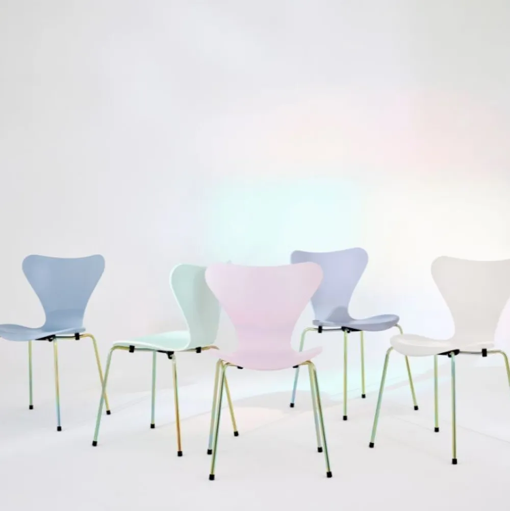 Fritz Hansen 3107 Serie 7 7:14 AM Pink Anniversary Edition^Børn Stue|Børneværelse