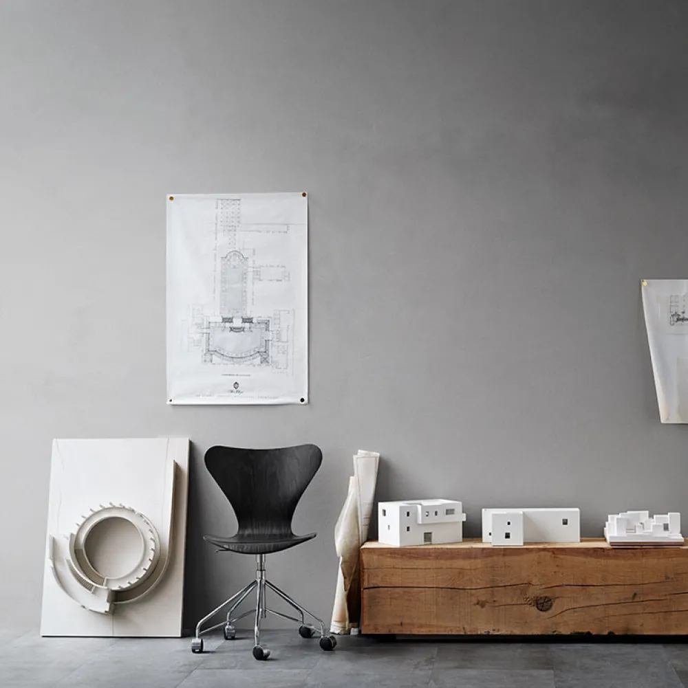 Fritz Hansen 3117 Serie 7 Drejestol^ Stole