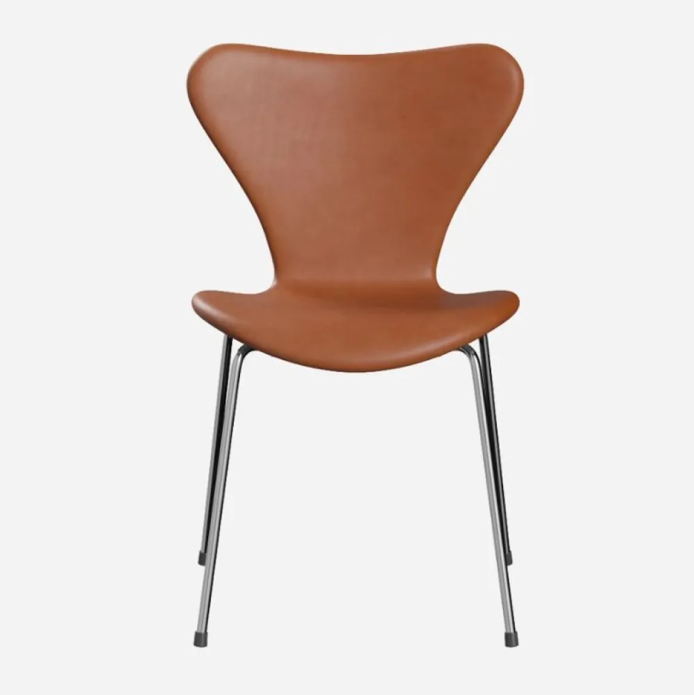 Fritz Hansen 3107 Serie 7 Fuldpolstret Grace Læder^ Stue|Stole
