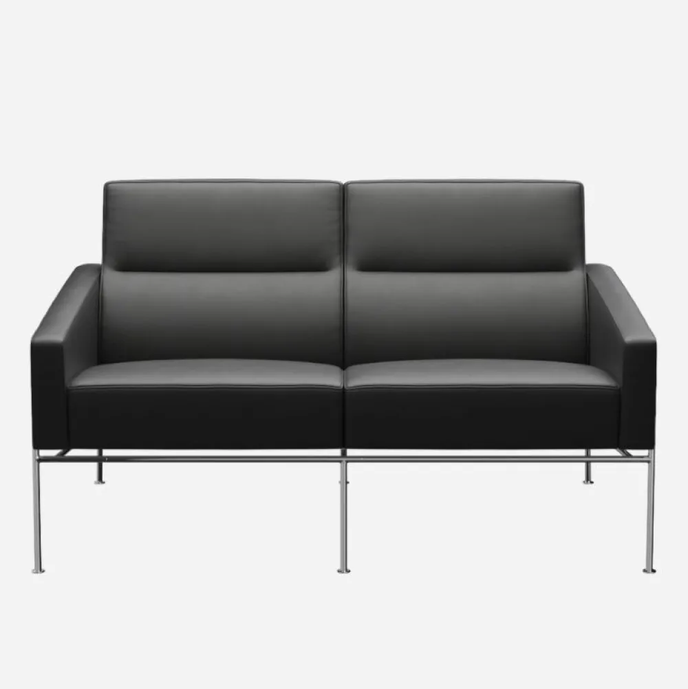 Fritz Hansen 3302 Sofa 2-Pers Essential Læder^ Stue|Sofaer