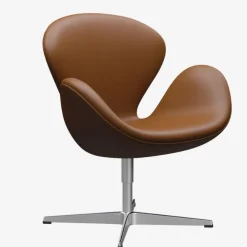 Fritz Hansen 3320 Svanen Aura Læder^ Stue|Stole