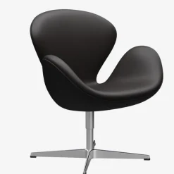 Fritz Hansen 3320 Svanen Aura Læder^ Stue|Stole