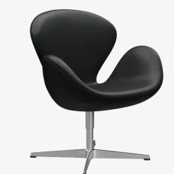 Fritz Hansen 3320 Svanen Grace Læder^ Stue|Stole