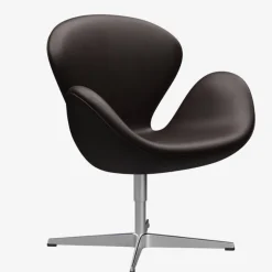 Fritz Hansen 3320 Svanen Grace Læder^ Stue|Stole