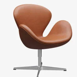 Fritz Hansen 3320 Svanen Grace Læder^ Stue|Stole