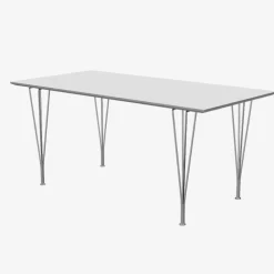 Fritz Hansen B638 Retankulær Spisebord^ Køkken|Borde