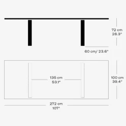 Fritz Hansen CM27 Essay Spisebord^ Stue|Borde