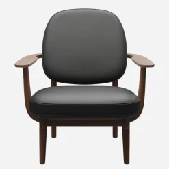 Fritz Hansen JH97 Fred Lænestol Essential Læder^ Stue|Stole