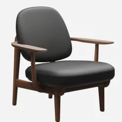 Fritz Hansen JH97 Fred Lænestol Essential Læder^ Stue|Stole