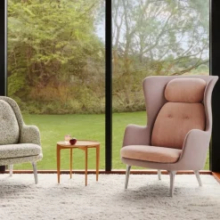 Fritz Hansen JH1 Ro Lænestol Stof^ Stole