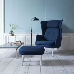 Fritz Hansen JH1 Ro Lænestol Stof^ Stole