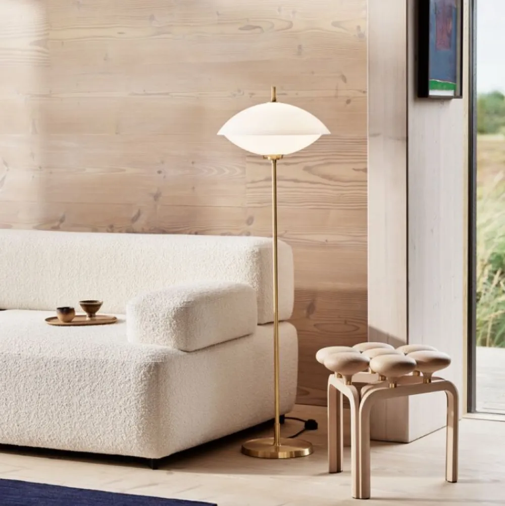 Fritz Hansen JU01 Utzon Skammel^ Stue