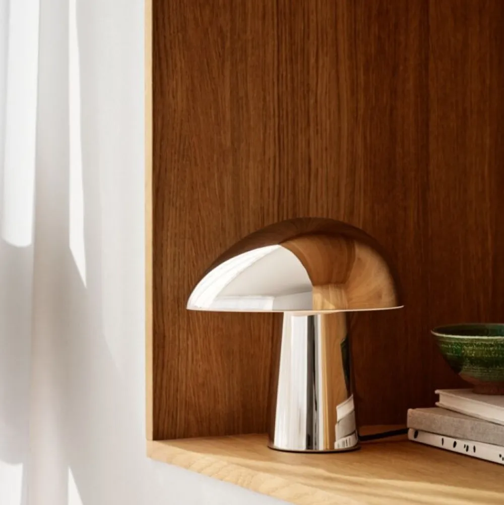 Fritz Hansen Night Owl Bordlampe Stål^ Bordlamper|Stue