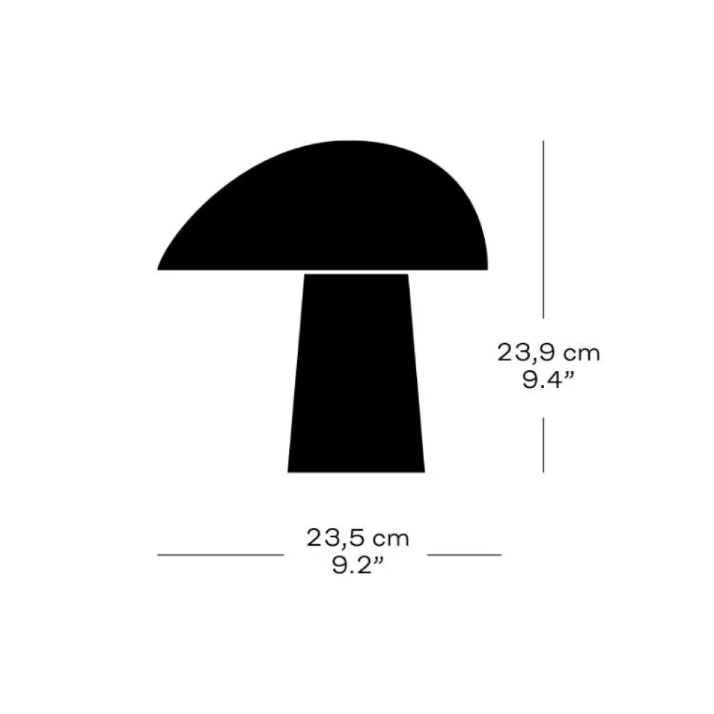 Fritz Hansen Night Owl Bordlampe Stål^ Bordlamper|Stue