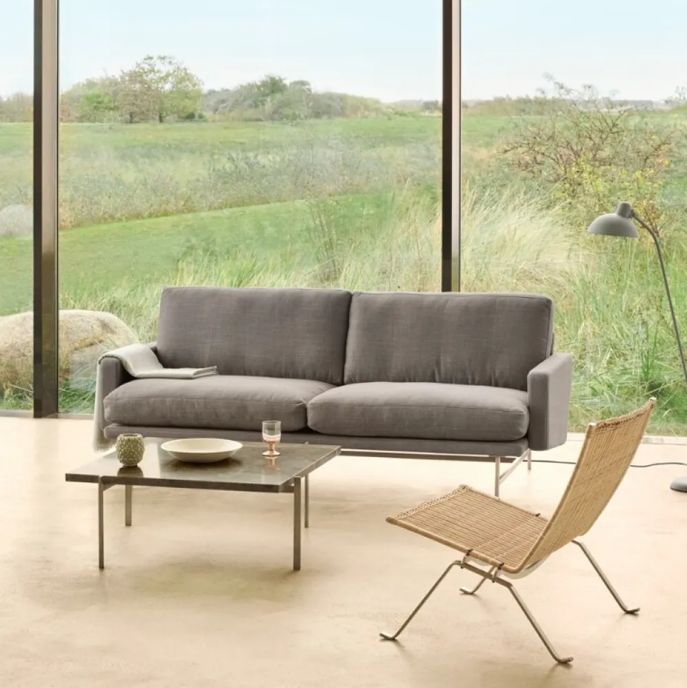 Fritz Hansen PL112 Lissoni Sofa 2-Pers Stof^ Sofaer|Stue