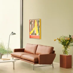 Fritz Hansen PL112 Lissoni Sofa 2-Pers Læder^ Sofaer