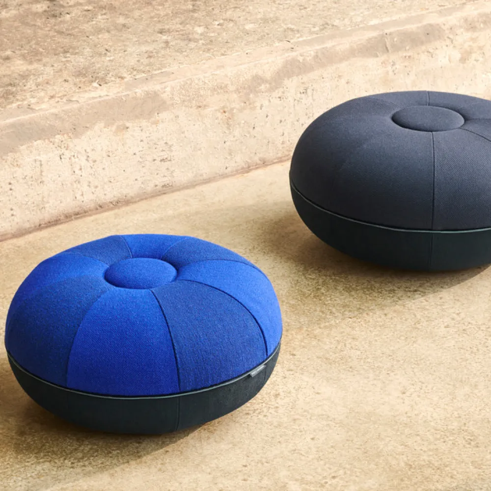 Fritz Hansen Pouf Large Indigo^ Stole|Stue