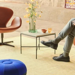 Fritz Hansen Pouf Small Ultra Marine^ Stole|Stue