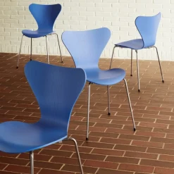 Fritz Hansen Serie 7™ 3107 Farvet Ask^ Køkken|Stole