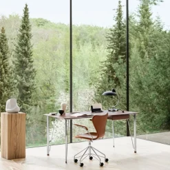 Fritz Hansen Serie 7 Drejestol Fuldpolstret Læder^ Kontor|Stole