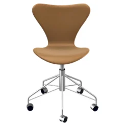 Fritz Hansen Serie 7 Drejestol Fuldpolstret Læder^ Kontor|Stole