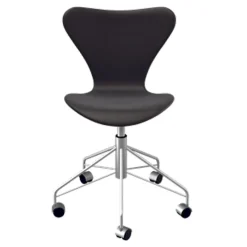 Fritz Hansen Serie 7 Drejestol Fuldpolstret Læder^ Kontor|Stole