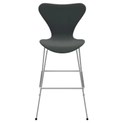 Fritz Hansen Serie 7 Lav Barstol Fuldpolstret Stof^ Køkken|Stole