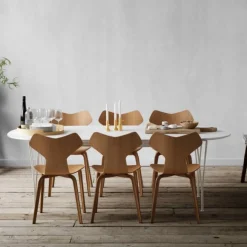 Fritz Hansen Super-Ellipse Bord Med Udtræk B620^ Køkken|Borde