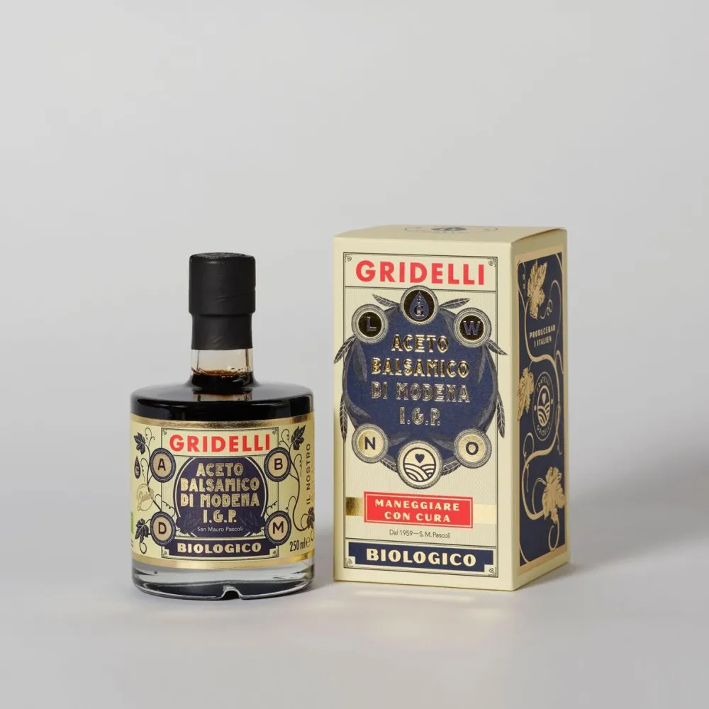 Gridelli Aceto Balsamico Nero 250 ml^ Delikatesser