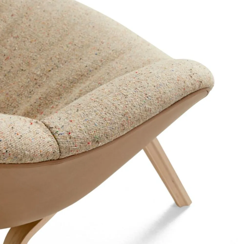 Hay AAL 83 Soft Duo Loungestol Bolgheri LGG60 & Sense Nougat^ Stole|Stue