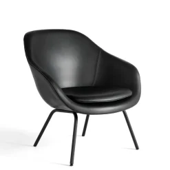 Hay AAL 87 Sort Sense Læder^ Stole|Stue
