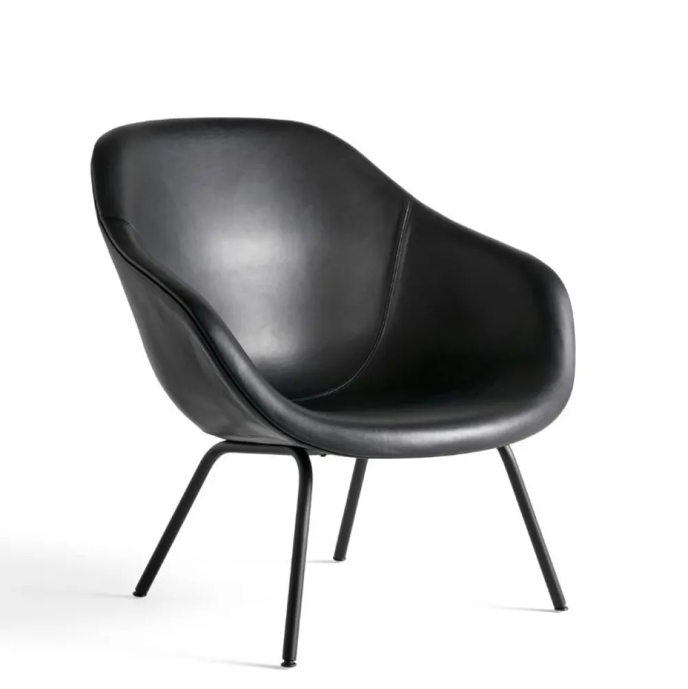 Hay AAL 87 Sort Sense Læder^ Stole|Stue