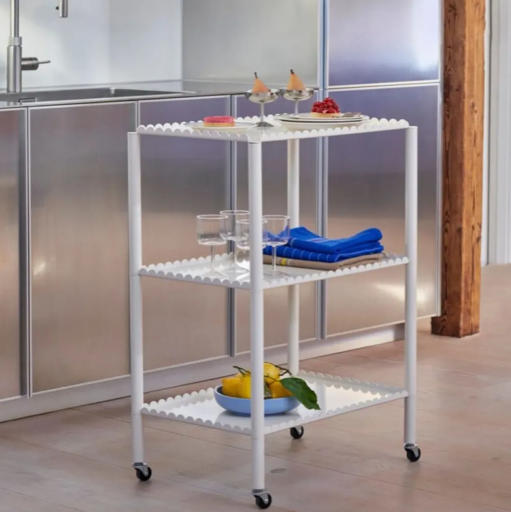 Hay Arcs Trolley High Eggshell^ Køkken|Kontor