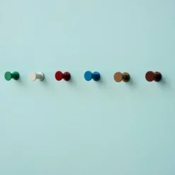 Hay Bolt Hook-Set of 2 Light Brown^ Knager & Greb|Entré