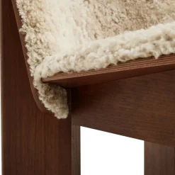 Hay Chisel Loungestol Walnut & Sheepskin^ Stole|Stue