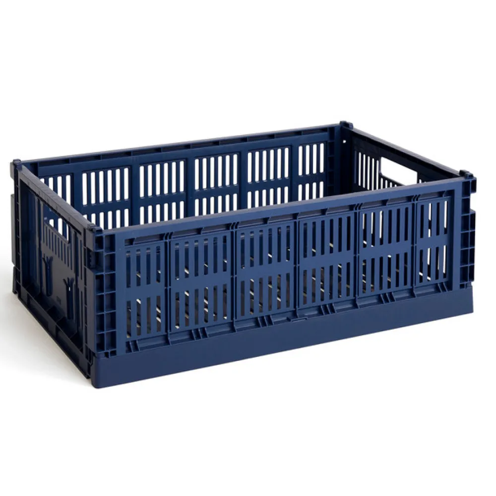Hay Colour Crate Large Dark Blue^ Æsker|Kontor