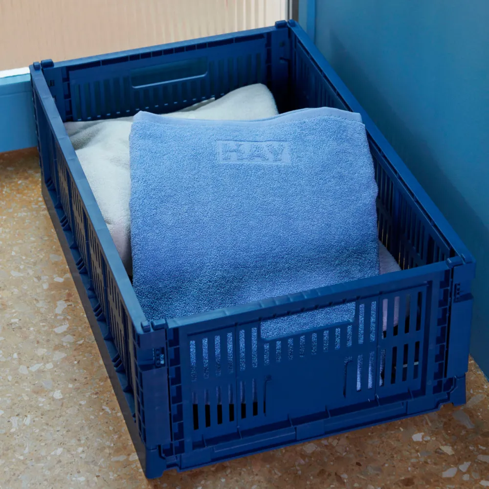 Hay Colour Crate Large Dark Blue^ Æsker|Kontor