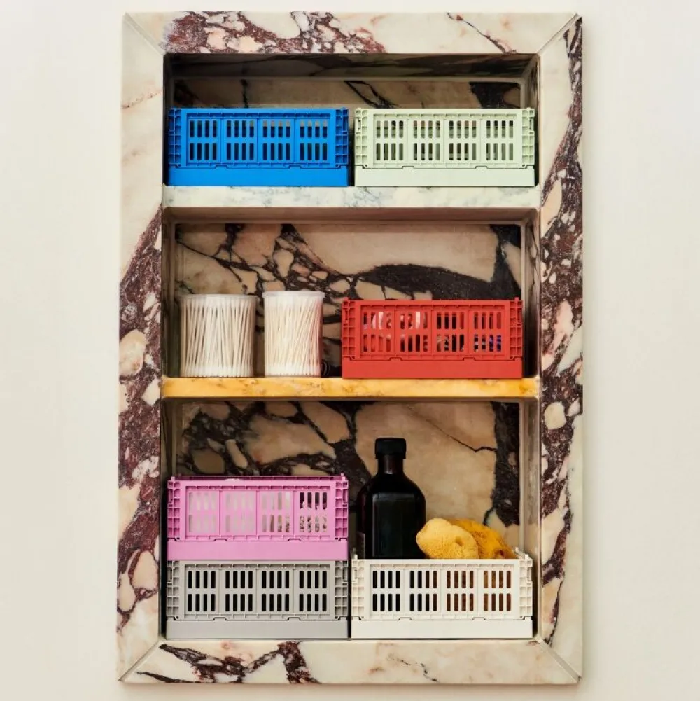 Hay Colour Crate Mini Set of 2 Electric Blue^ Æsker|Kontor