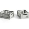 Hay Colour Crate Mini Set of 2 Light Grey^ Æsker|Kontor
