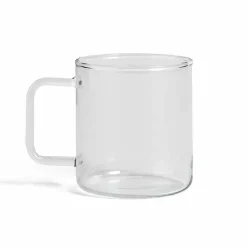 Hay Glass Coffee Mug M Clear^ Køkken