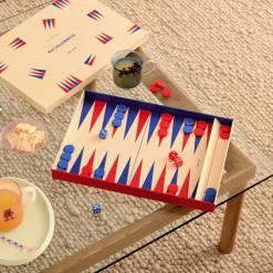 Hay Kofi Sofabord 80 x 80 Oak & Clear Glass^ Stue|Borde