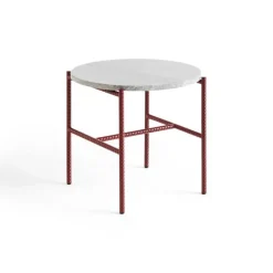 Hay Rebar Sidebord Ø45 Barn Red & Grey^ Stue|Borde