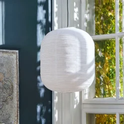 Hay Rice Paper Shade Oblong Classic White^Børn Børneværelse|Belysning