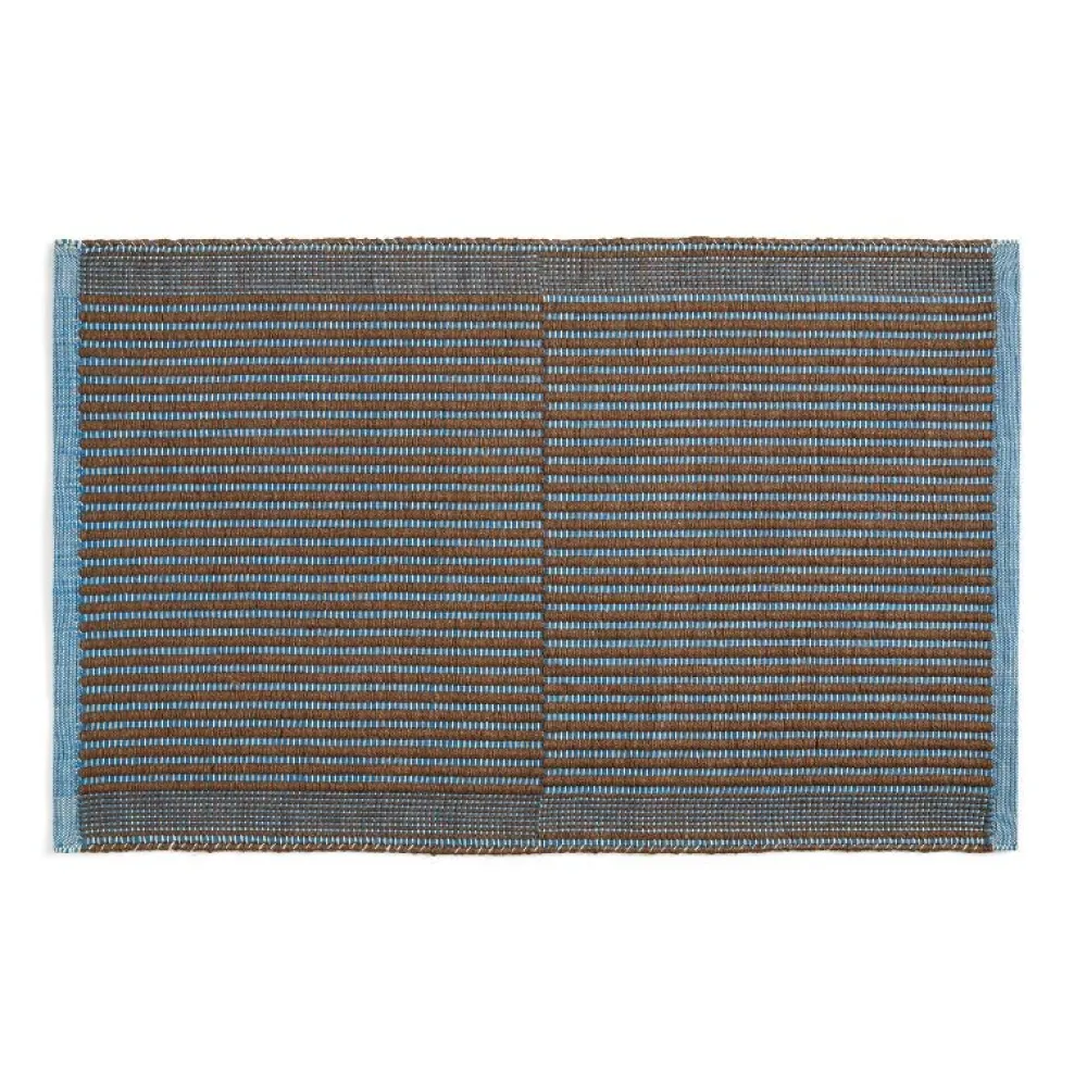 Hay Tapis Mat 60 x 95 Chestnut & Blue^ Entré|Tæpper & Måtter