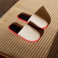 Hay Tapis Mat 60 x 95 Off White & Lavender^ Entré|Tæpper & Måtter