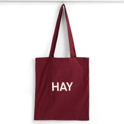 Hay Tote Bag Burgundy^ Accessories