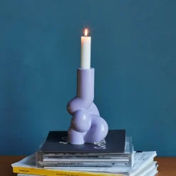 Hay W&S Candleholder Soft Lavender^ Andet Boligtilbehør|Lysestager