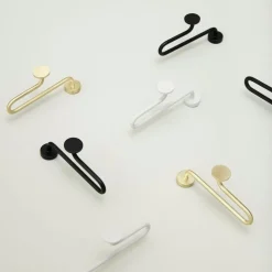 Hübsch Swing Hook Black^ Knager & Greb