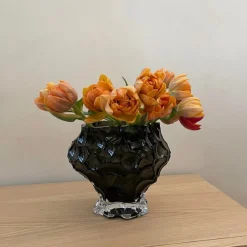 Hein Studio Canyon Vase Medium New Smoke^ Andet Boligtilbehør|Vaser