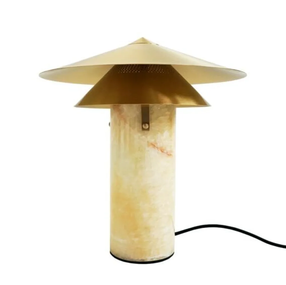 Hein Studio Meconopsis Onyx Table Lamp^ Bordlamper